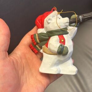 Coca Cola Polar Bear with Red Hat and Scarf